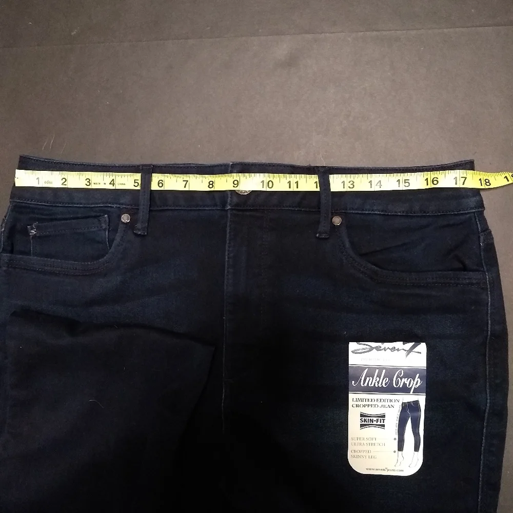 SEVEN7 High Rise Skinny Crop Ankle Skin-Fit jeans NWOT, 16 - Picture 13 of 14